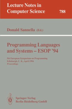 Programming Languages and Systems - ESOP '94 - Sannella