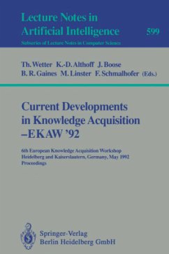 Current Developments in Knowledge Acquisition - EKAW'92 - Wetter