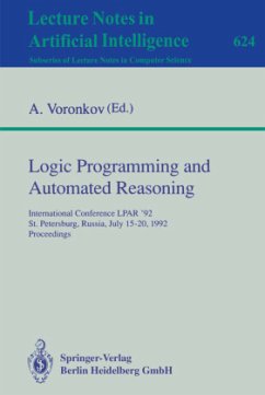 Logic Programming and Automated Reasoning - Voronkov, Andrei (ed.)