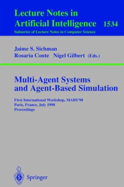 Multi-Agent Systems and Agent-Based Simulation - Sichman, Jaime S. / Conte, Rosaria / Gilbert, Nigel (eds.)