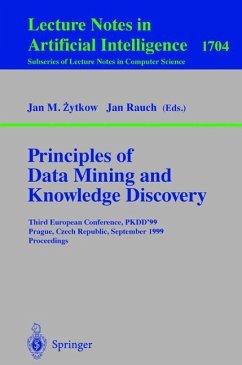 Principles of Data Mining and Knowledge Discovery - Zytkow, Jan M. / Rauch, Jan (eds.)
