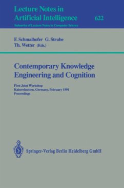 Contemporary Knowledge Engineering and Cognition - Schmalhofer, Franz / Strube, Gerhard / Wetter, Thomas (eds.)