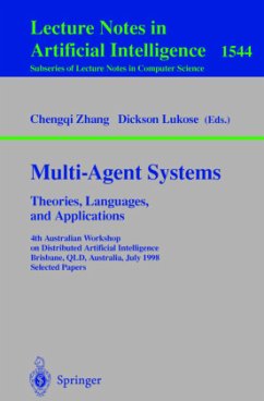 Multi-Agent Systems. Theories, Languages and Applications - Zhang