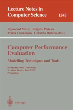 Computer Performance Evaluation Modelling Techniques and Tools