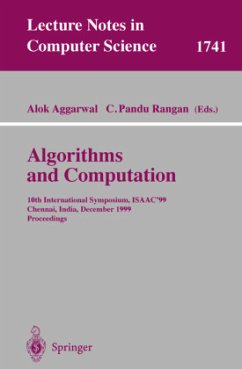Algorithms and Computations - Aggarwal, Alok / Pandu Rangan, C. (eds.)