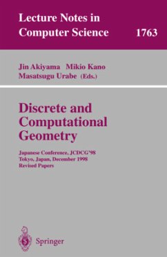 Discrete and Computational Geometry - Akiyama, Jin / Kano, Mikio / Urabe, Masatsugu (eds.)