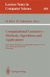 Computational Geometry - Methods,... - Bild 1