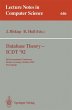 Database Theory - ICDT '92 - Bild 1