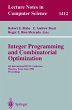 Integer Programming and Combinatorial... - Bild 1
