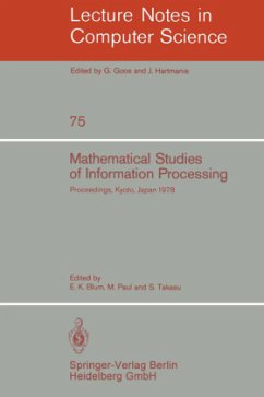Mathematical Studies of Information Processing - Blum