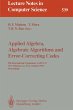 Applied Algebra, Algebraic Algorithms... - Bild 1