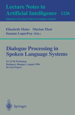 Dialogue Processing in Spoken Language Systems - Meier