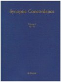 K[appa]-O[mikron] / Paul Hoffmann; Thomas Hieke; Ulrich Bauer: Synoptic Concordance Vol 3