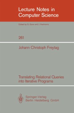 Translating Relational Queries into Iterative Programs - Freytag, Johann Chr.