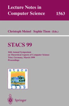STACS 99 - Meinel, Christoph / Tison, Sophie (eds.)