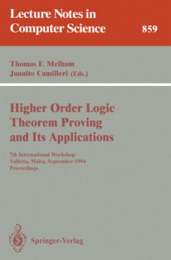 Higher Order Logic Theorem Proving and Its Applications - Melham