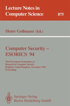 Computer Security - ESORICS 94 - Gollmann