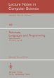 Automata, Languages and Programming - Bild 1