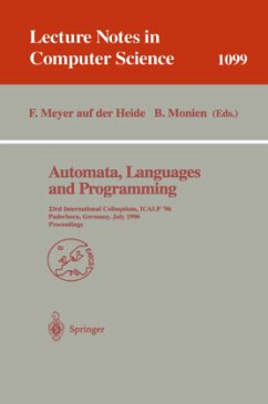 Automata, Languages and Programming - Meyer auf der Heide