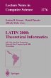 LATIN 2000: Theoretical Informatics - Bild 1