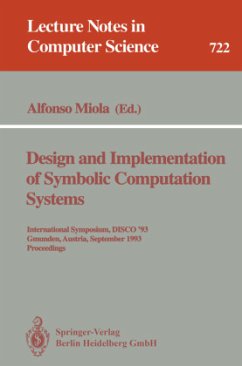 Design and Implementation of Symbolic Computation Systems - Miola, Alfonso