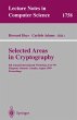 Selected Areas in Cryptography - Bild 1