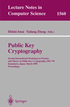 Public Key Cryptography - Imai, Hideki / Zheng, Yuliang (eds.)