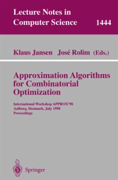 Approximation Algorithms for Combinatorial Optimization - Jansen