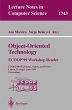 Object-Oriented Technology. ECOOP'99... - Bild 1