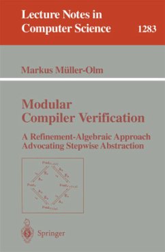 Modular Compiler Verification - Müller-Olm, Markus