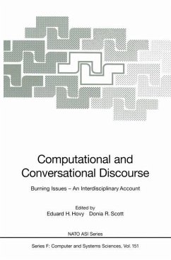 Computational and Conversational Discourse - Hovy