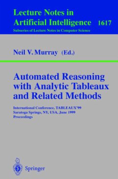 Automated Reasoning with Analytic Tableaux and Related Methods - Murray, Neil V. (ed.)