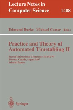 Practice and Theory of Automated Timetabling II - Burke