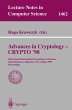 Advances in Cryptology - CRYPTO '98 - Bild 1