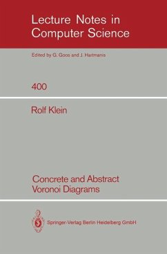Concrete and Abstract Voronoi Diagrams - Klein, Rolf