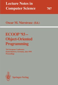 ECOOP '93 - Object-Oriented Programming - Nierstrasz, Oscar M. (ed.)