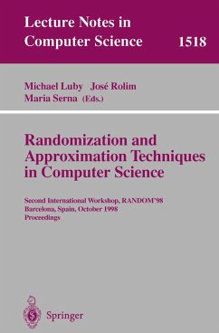 Randomization and Approximation Techniques in Computer Science