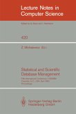 Statistical and Scientific Database Management