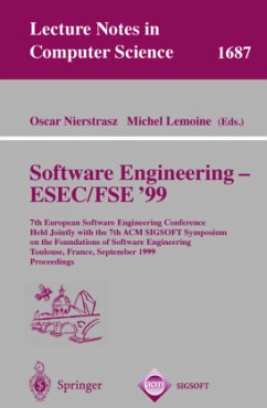 Software Engineering - ESEC/FSE '99 - Nierstrasz, Oskar / Lemoine, Michel (eds.)
