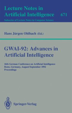 GWAI-92: Advances in Artificial Intelligence - Ohlbach