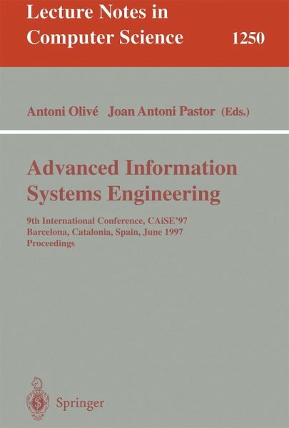 Advanced Information Systems Engineering Advanced Information Systems Engineering