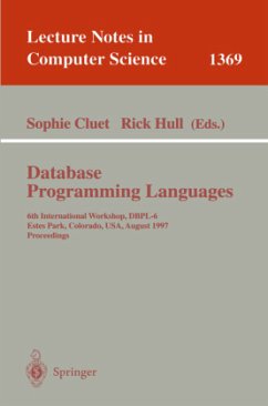 Database Programming Languages - Cluet