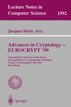 Advances in Cryptology ¿ EUROCRYPT '99 - Stern, Jacques (ed.)