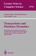 Transactions and Database Dynamics - Bild 1
