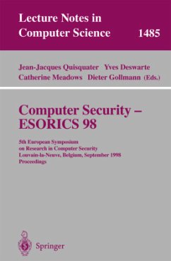 Computer Security - ESORICS 98 - Quisquater