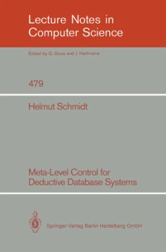 Meta-Level Control for Deductive Database Systems - Schmidt, Helmut