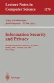 Information Security and Privacy