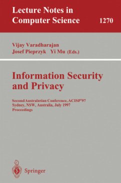 Information Security and Privacy - Varadharajan