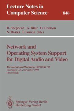 Network and Operating System Support for Digital Audio and Video - Shepherd