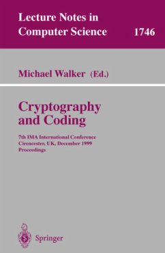 Cryptography and Coding - Walker, Michael (ed.)